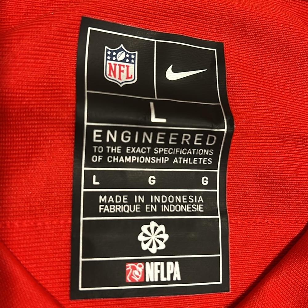 New Men’s NFL KC Chiefs 3X Super Bowl MVP Winner Patrick Mahomes #15 Nike Jersey - Picture 9 of 13